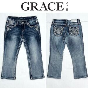 Grace In LA Women’s Capri Jeans